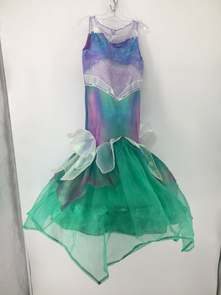 Disney Child Size 8 Iridescent The Little Mermaid Halloween Costume