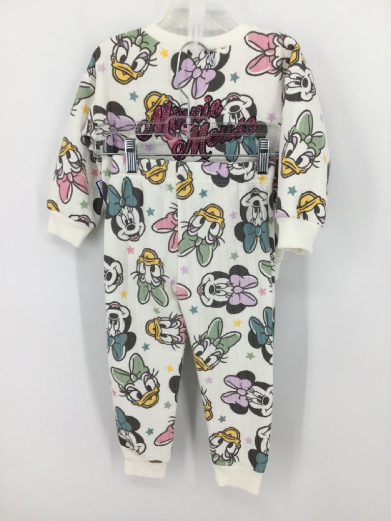 Disney Child Size 2 White Outfit - girls