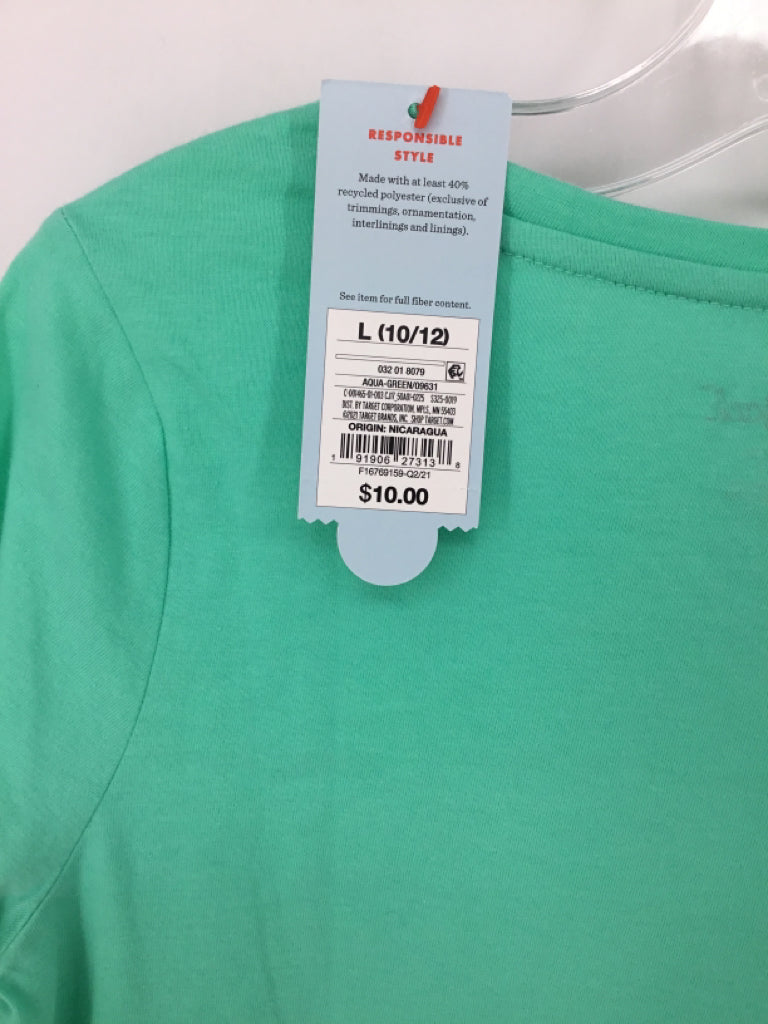 Cat & Jack Child Size 10 Green Shirt - girls