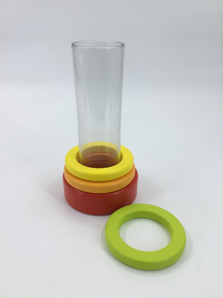 Lovevery Clear Tube with Stacking Rings