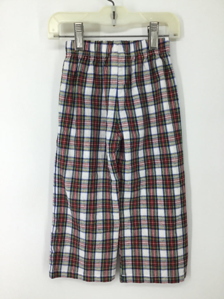 Classic Whimsey Child Size 2 Red Plaid Pants - boys