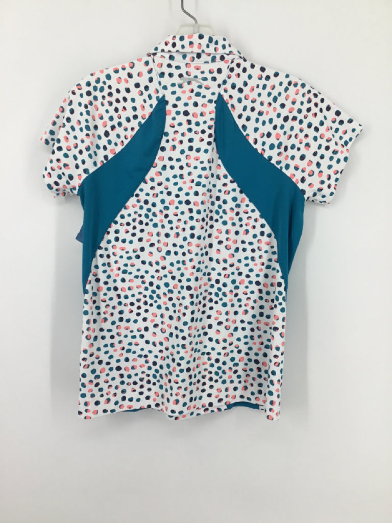 Slazenger Child Size 10 Teal Shirt - girls