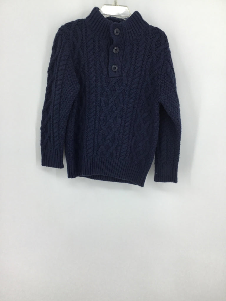 Baby Gap Child Size 5 Navy Solid Sweater - boys