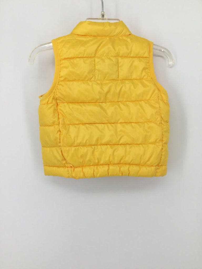 primary Child Size 6-12 Months Yellow Solid Outerwear - boys