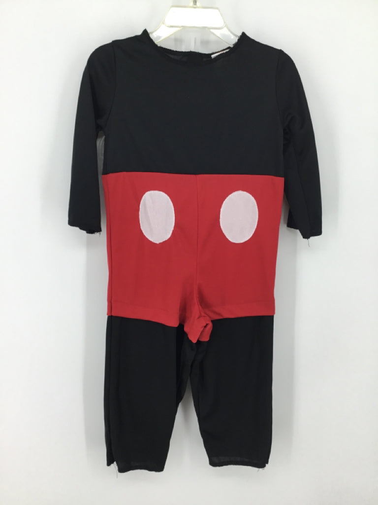 Disney Child Size 2 Black Mickey Mouse Halloween Costume