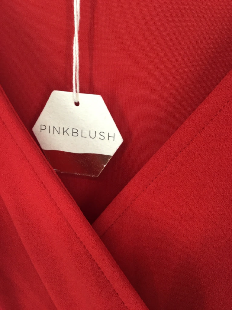 Pink Blush Size S Poly Blend Dress - Maternity