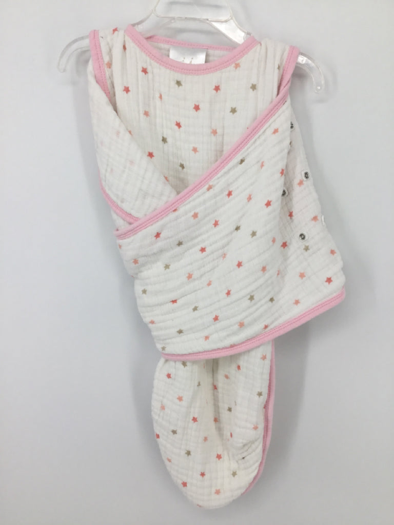 Aden & Anais Child Size L Pink Sleep Sacks & Swaddles