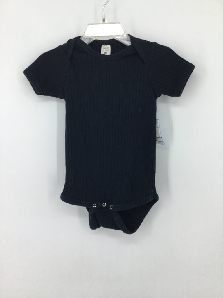 Kate Quinn Organics Child Size 12-18 Months Black Onesie