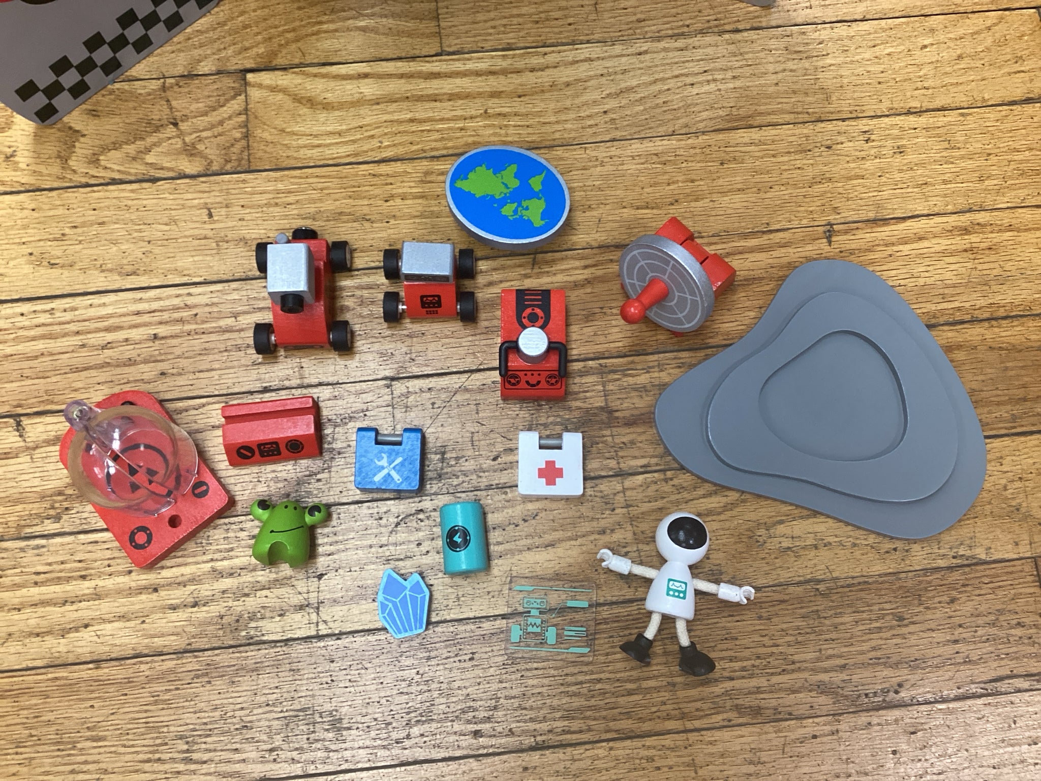 Hape Four-Stage Rocket Ship Playset