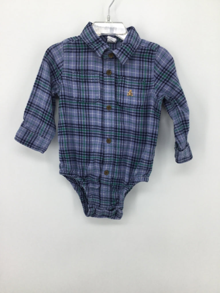 Baby Gap Child Size 18-24 Months Blue Onesie