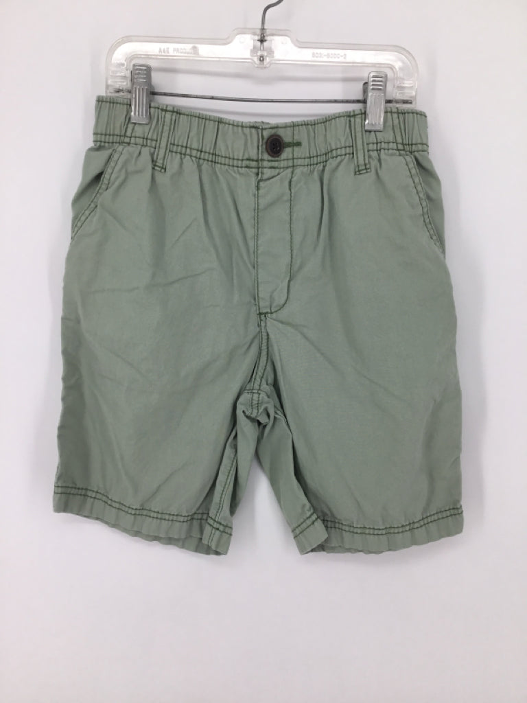 OshKosh B'gosh Child Size 10 Green Solid Shorts - boys