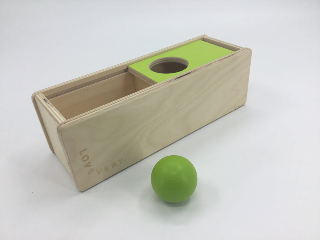 Lovevery Wooden Slide Top Box