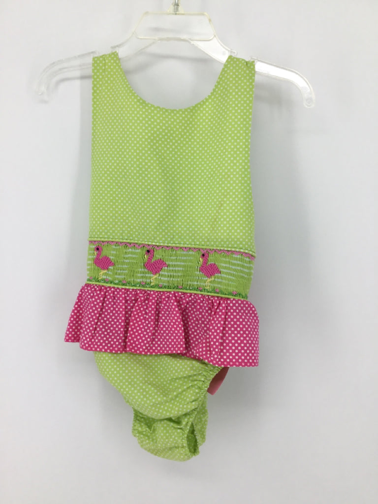 Sweet La-Tea-Da Child Size 4 Green Outfit - girls