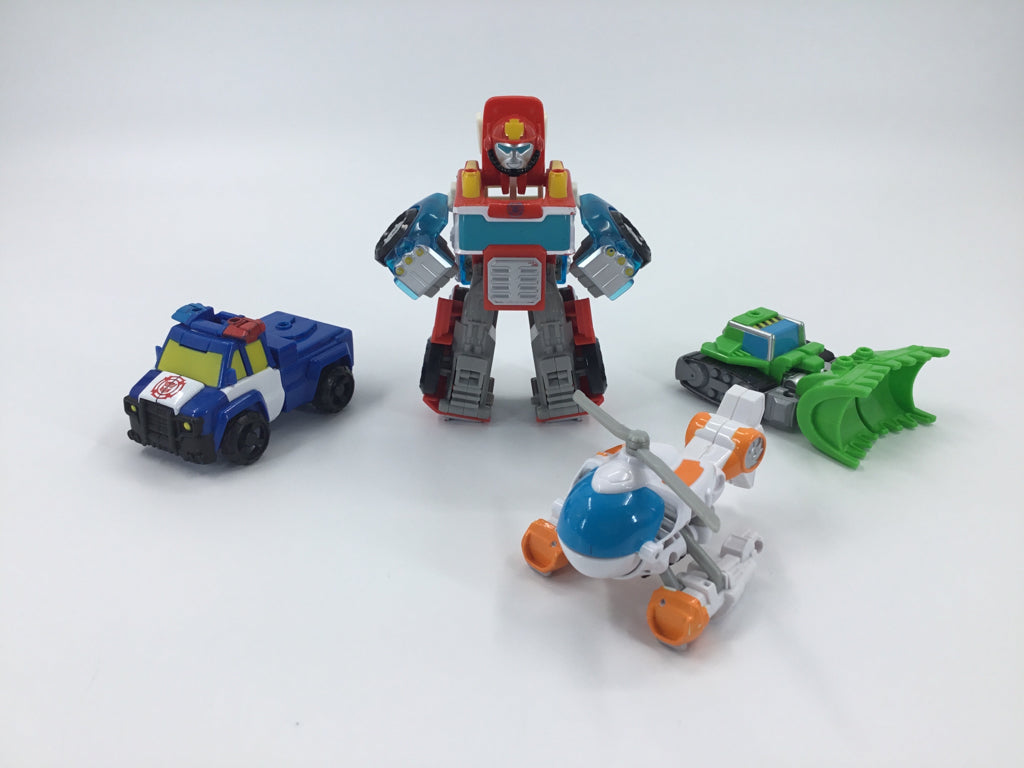 Playskool Heroes Transformers Rescue Bots Academy Rescue Team Pack of 4