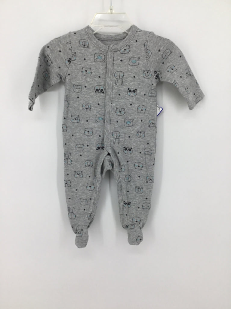 Sterling Baby Child Size 6 Months Gray Sleepers