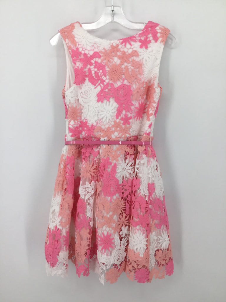 Knit Works Child Size 8 Pink Dress - girls