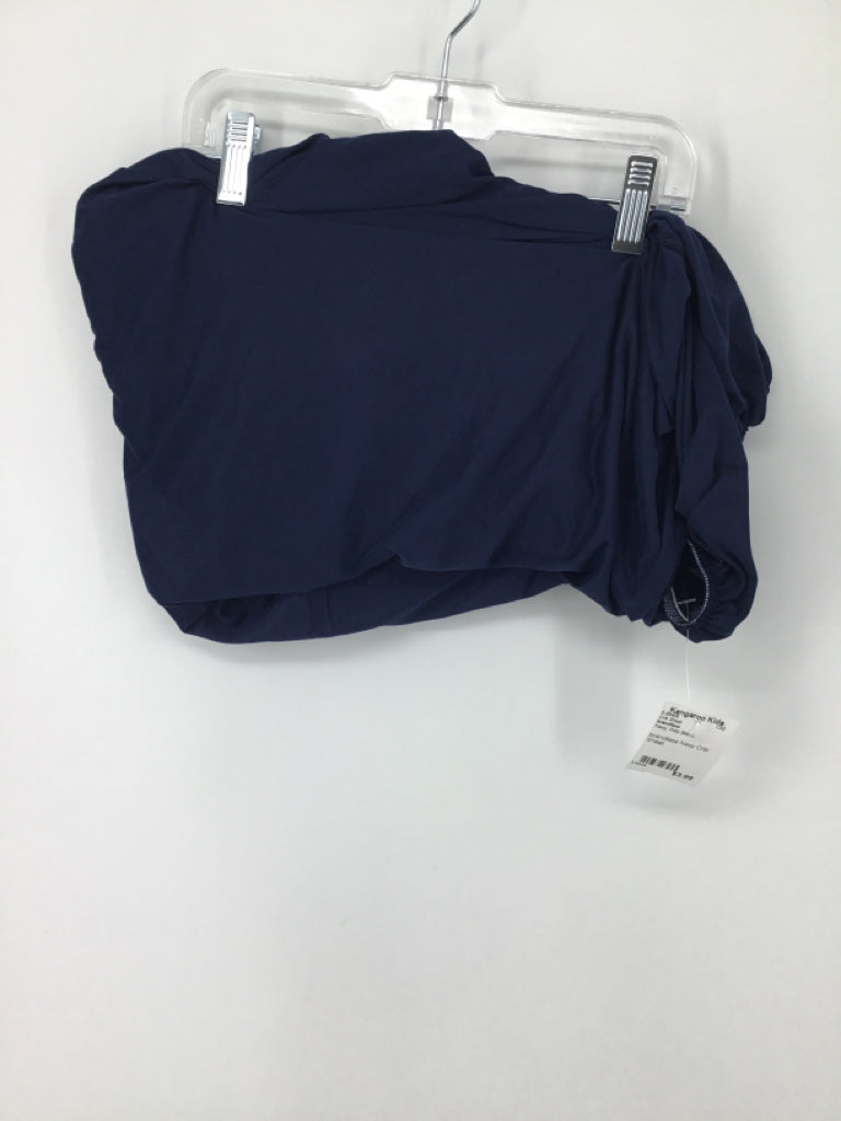 brandless Navy Crib Sheet