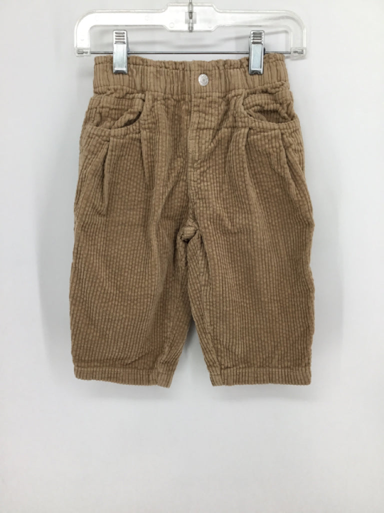 Zara Child Size 18 Months Tan Solid Pants - boys