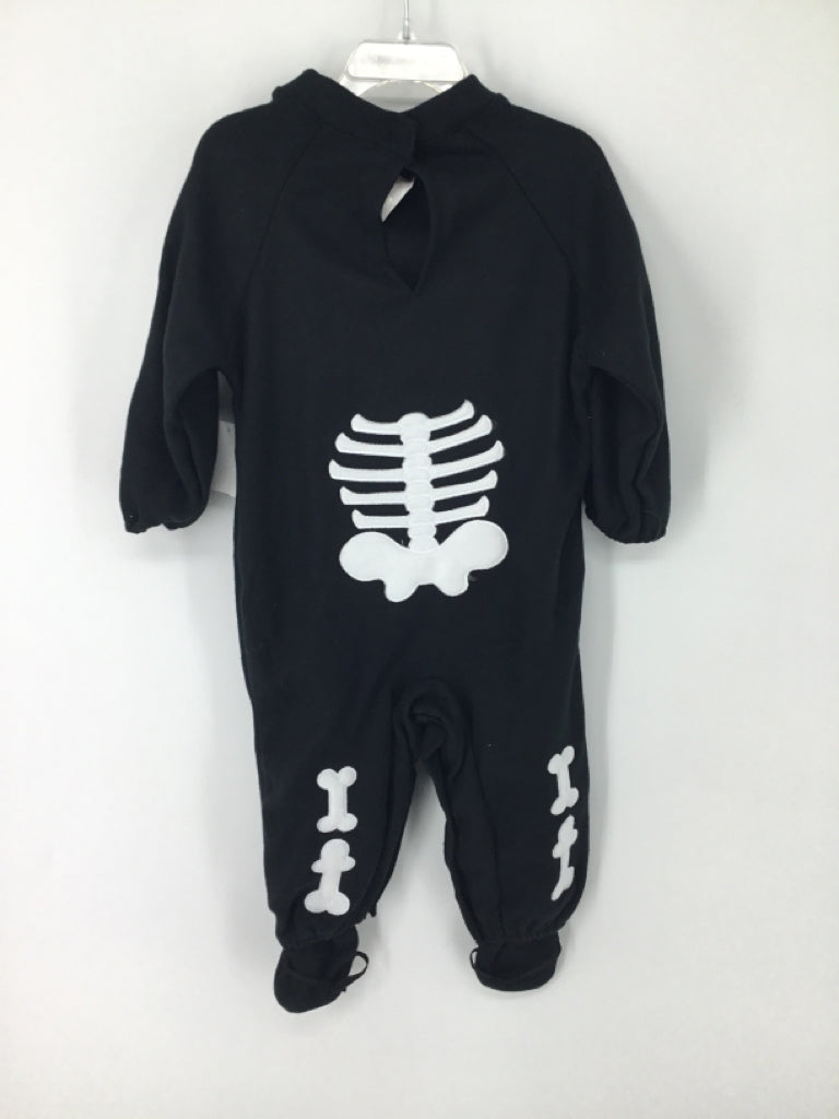 Rubies Child Size 12-24 Months Black Skeleton Halloween Costume
