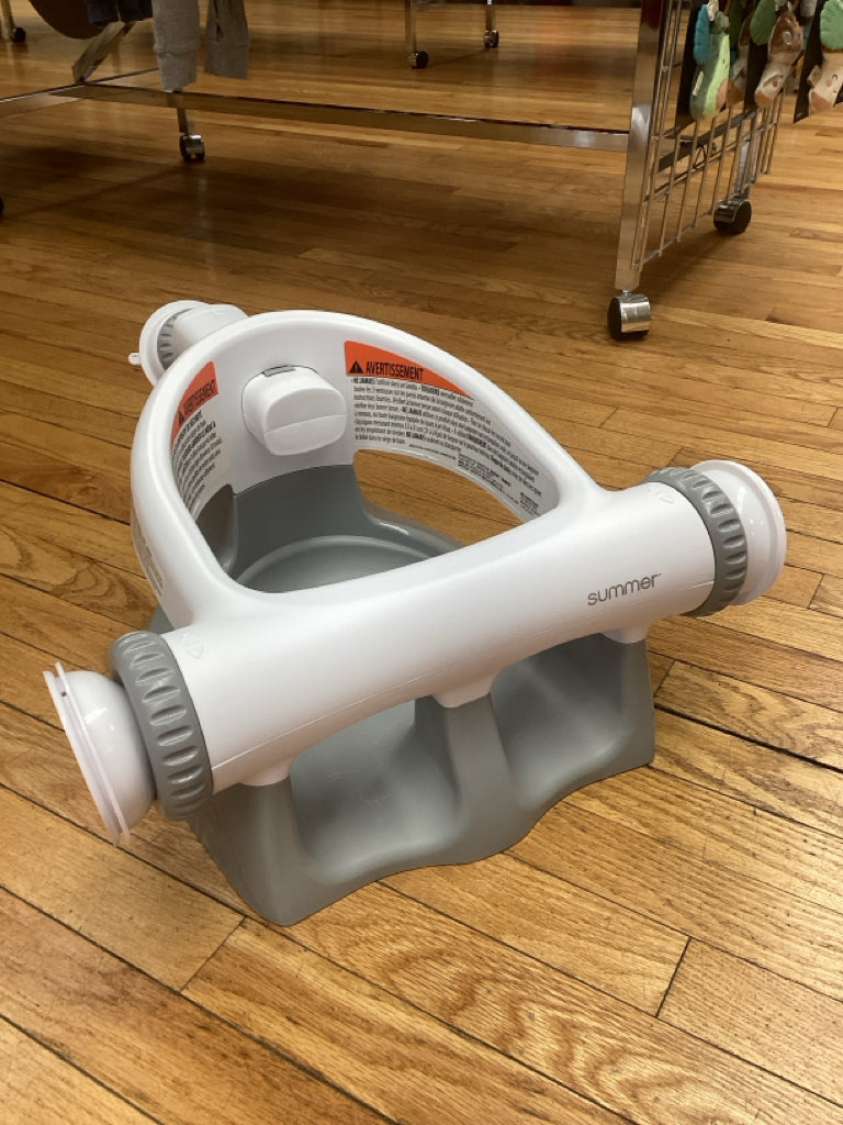 Summer White Bath Seat
