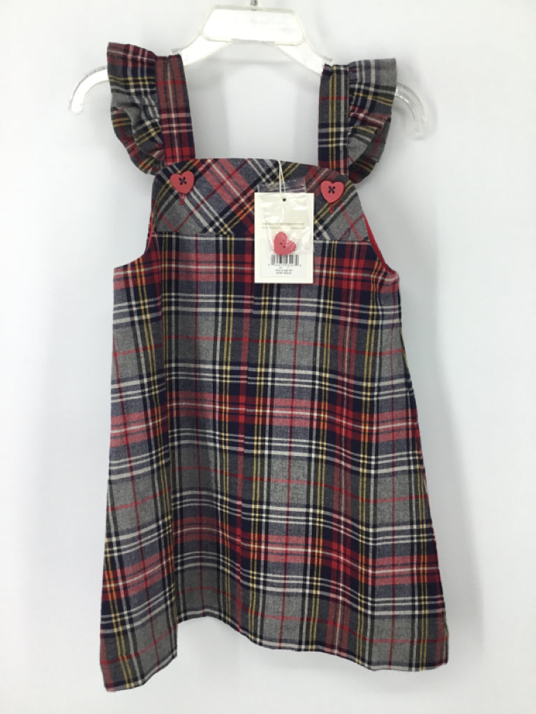 The Beaufort Bonnet Co Child Size 4 Gray Dress - girls