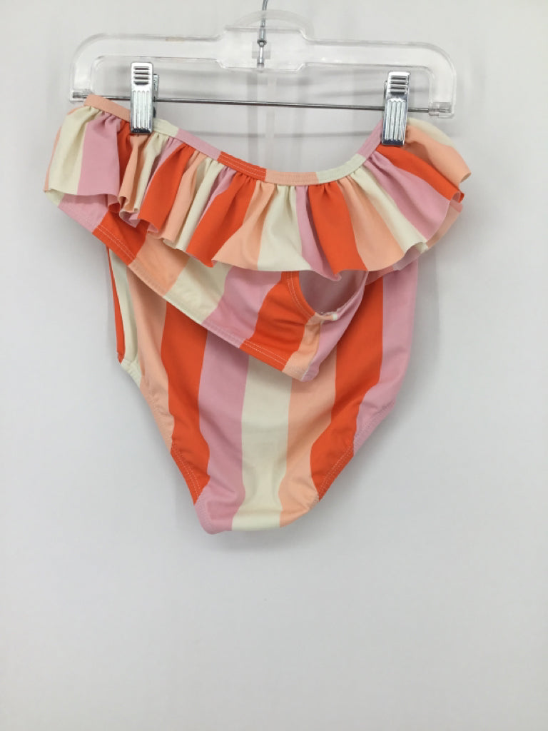 Swim Zip Child Size 5 Orange Swimwear - girls