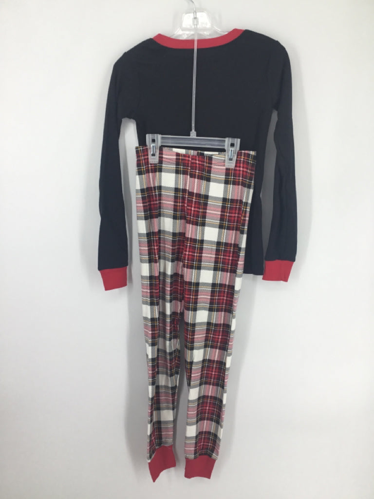Childrens Place Child Size 8 Black Christmas Pajamas