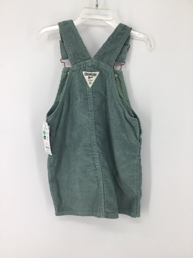 OshKosh B'gosh Child Size 3 Green Dress - girls