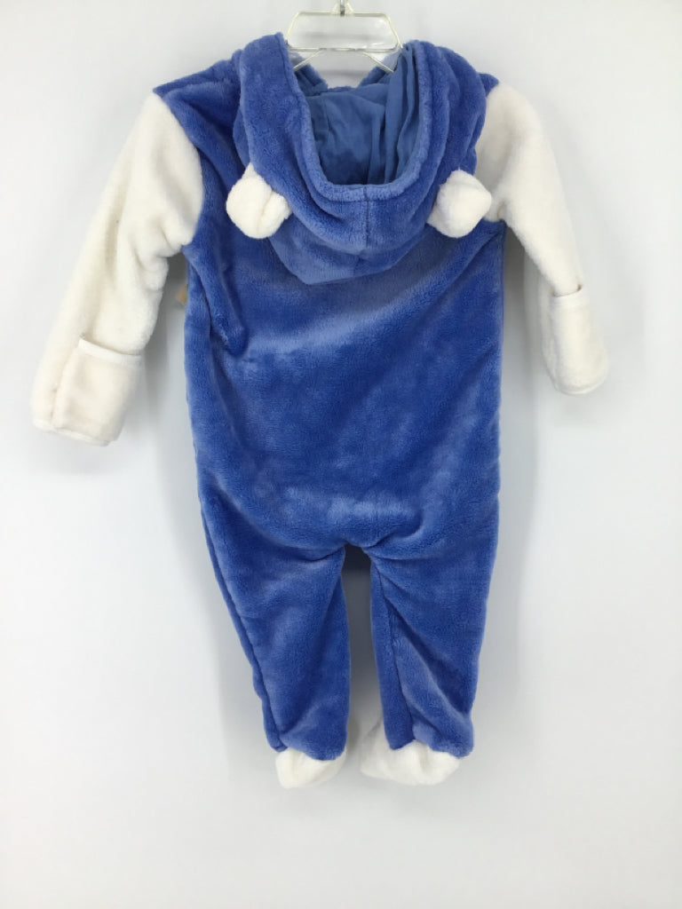 Mick Mack Child Size 6-9 Months Blue Solid Outfit - boys