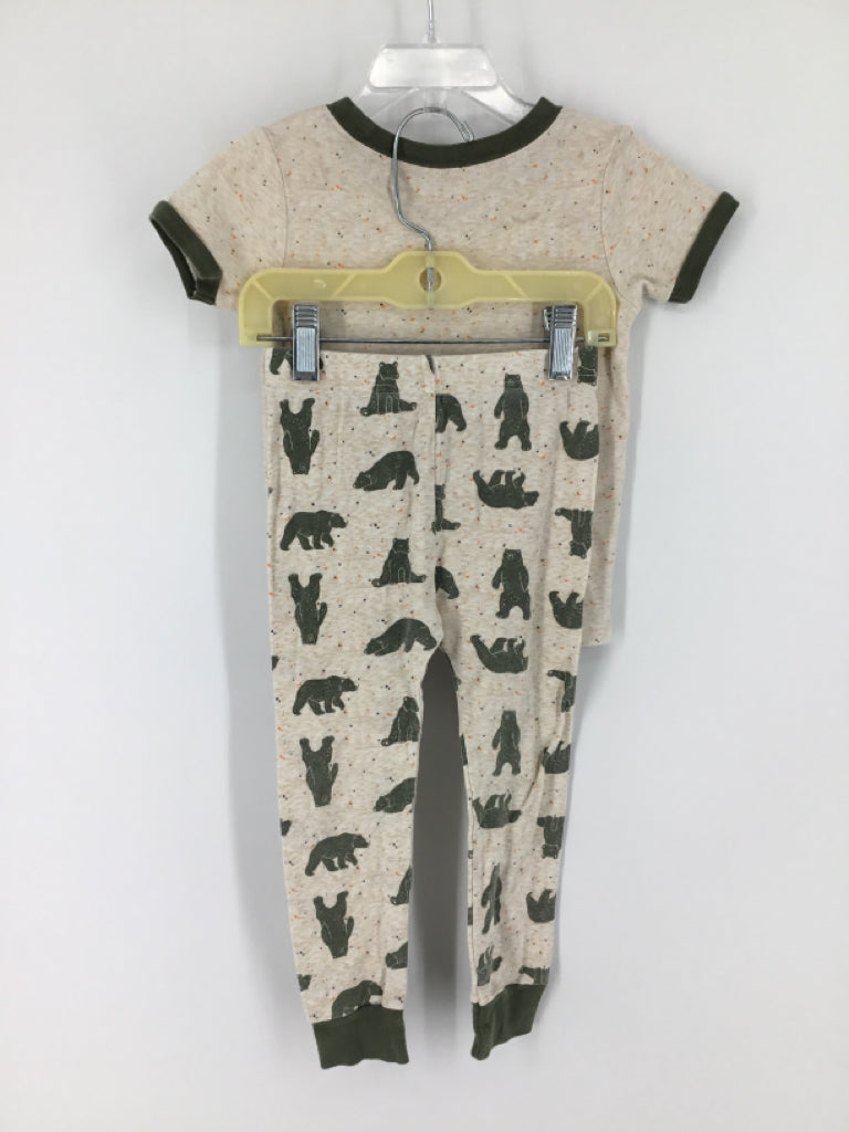 Old Navy Child Size 3 Tan Speckled Pajamas - boys