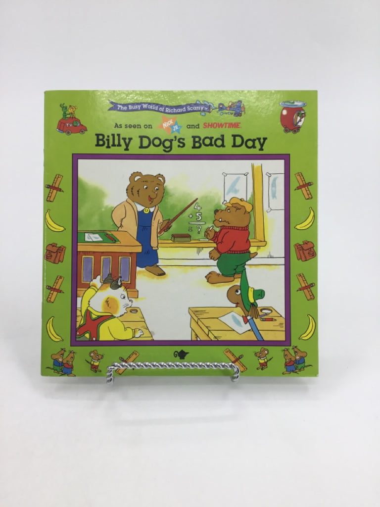 Billy Dog's Bad Day Paperback Book