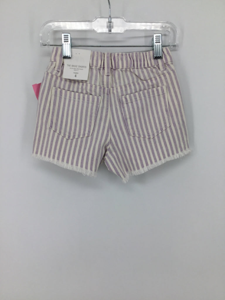 Zara Child Size 4 Purple Shorts - girls