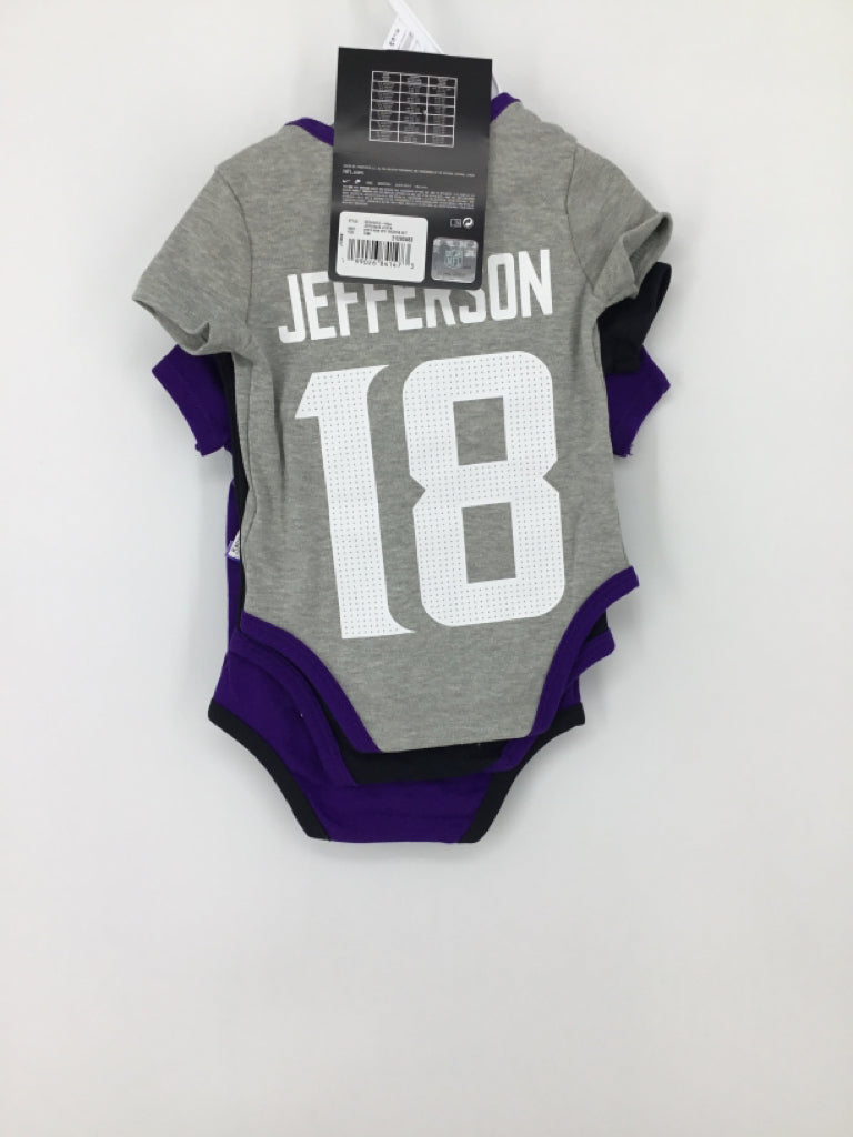 Nike Child Size 3-6 Months Purple Onesie