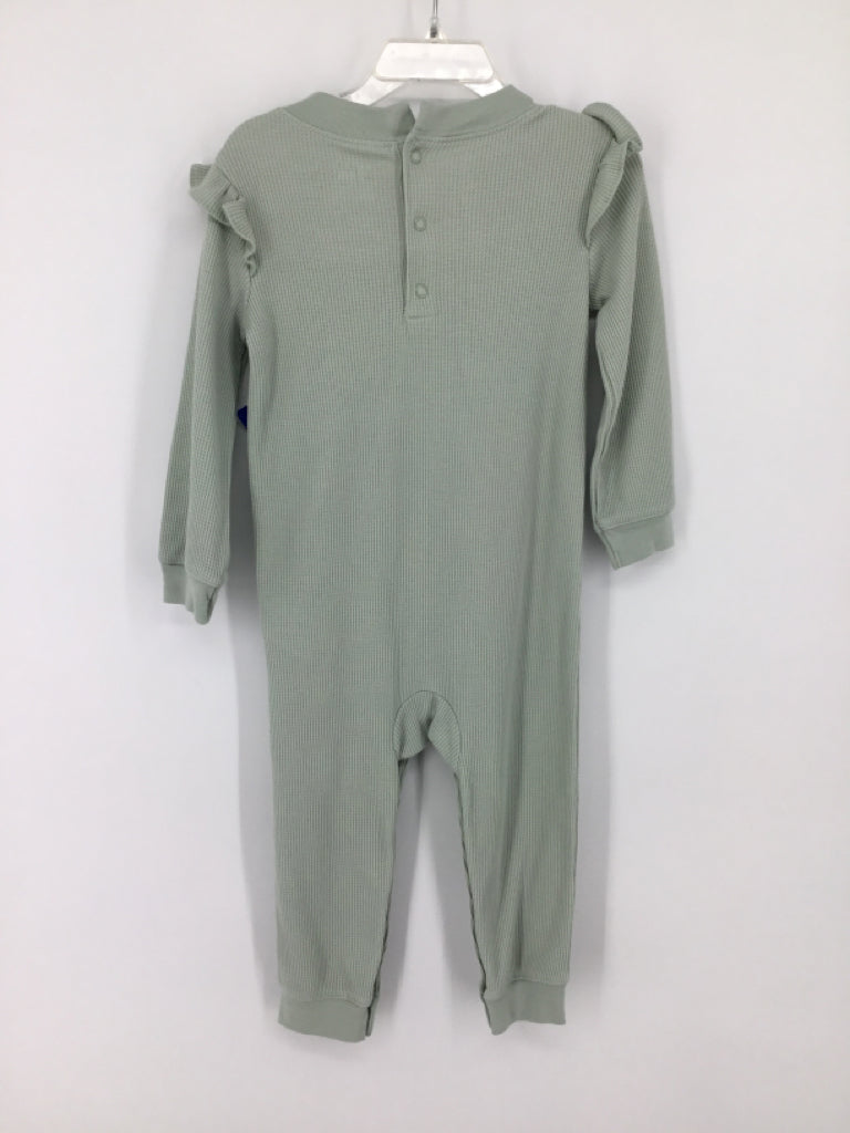 Carter's Child Size 24 Months Green Outfit - girls