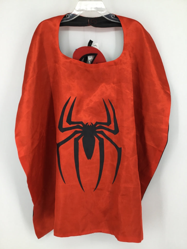 brandless Child Size 3 Red Dress-Up Spiderman Cape & Mask