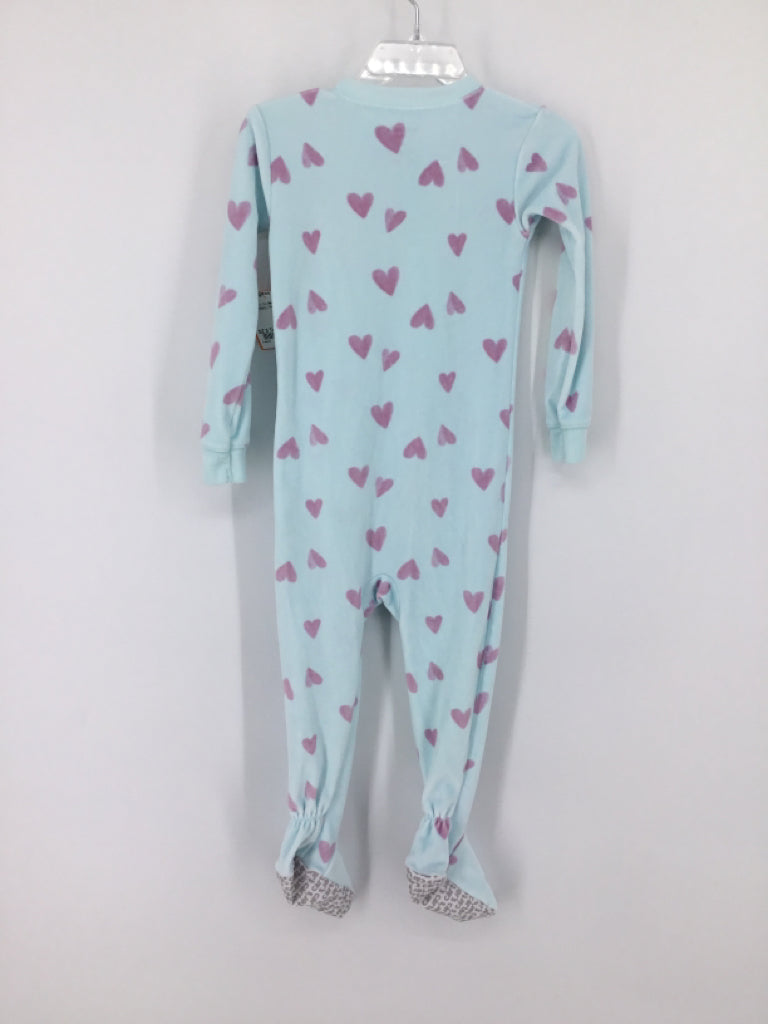 Just One You Made by Carters Child Size 2 Toddler Blue Sleepers