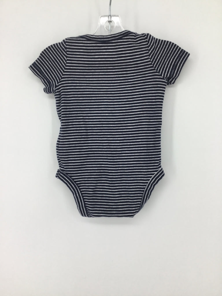 Baby Gap Child Size 0-3 Months Navy Onesie