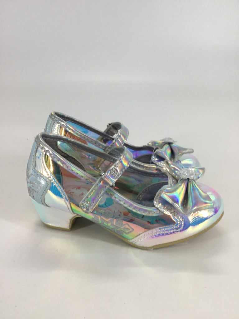 Disney Child Size 8 Toddler Iridescent Dress Shoes
