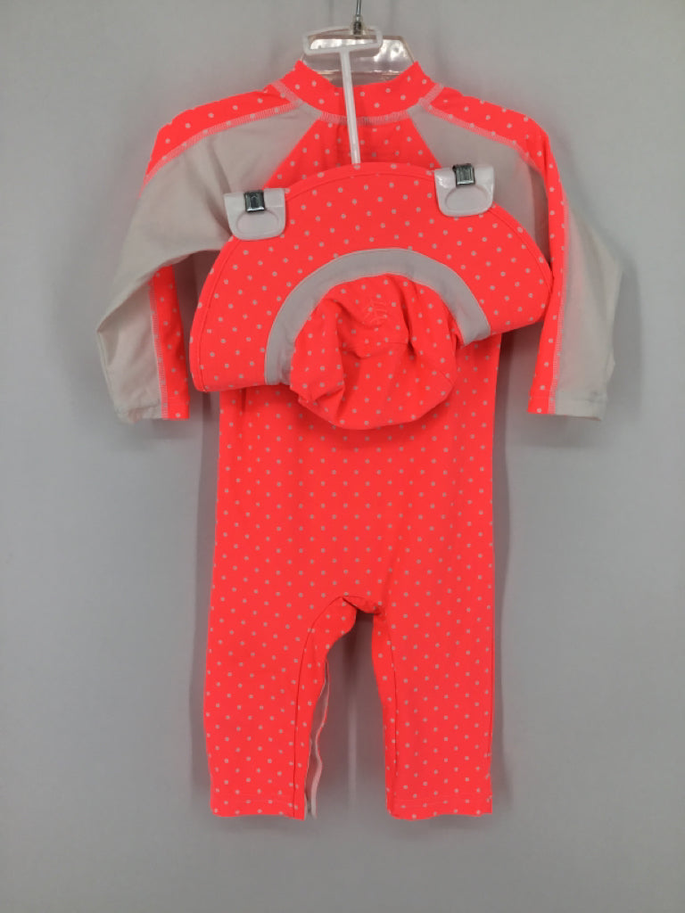 Coolibar Child Size 6-12 Months Pink Swimwear - girls
