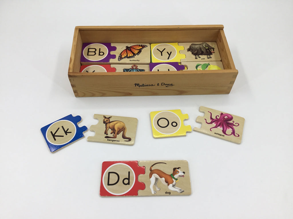 Melissa & Doug Self Correcting A to Z Letter Puzzles