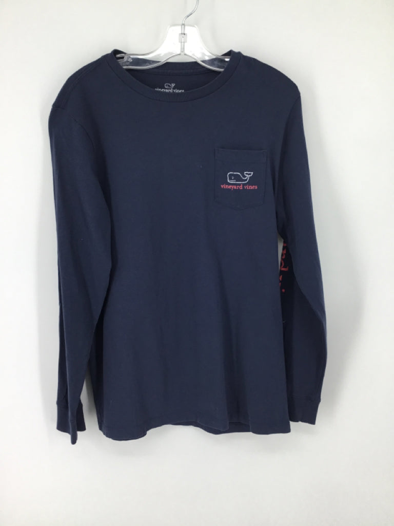 vineyard vines Child Size 12 Navy screen printed T-shirt - boys