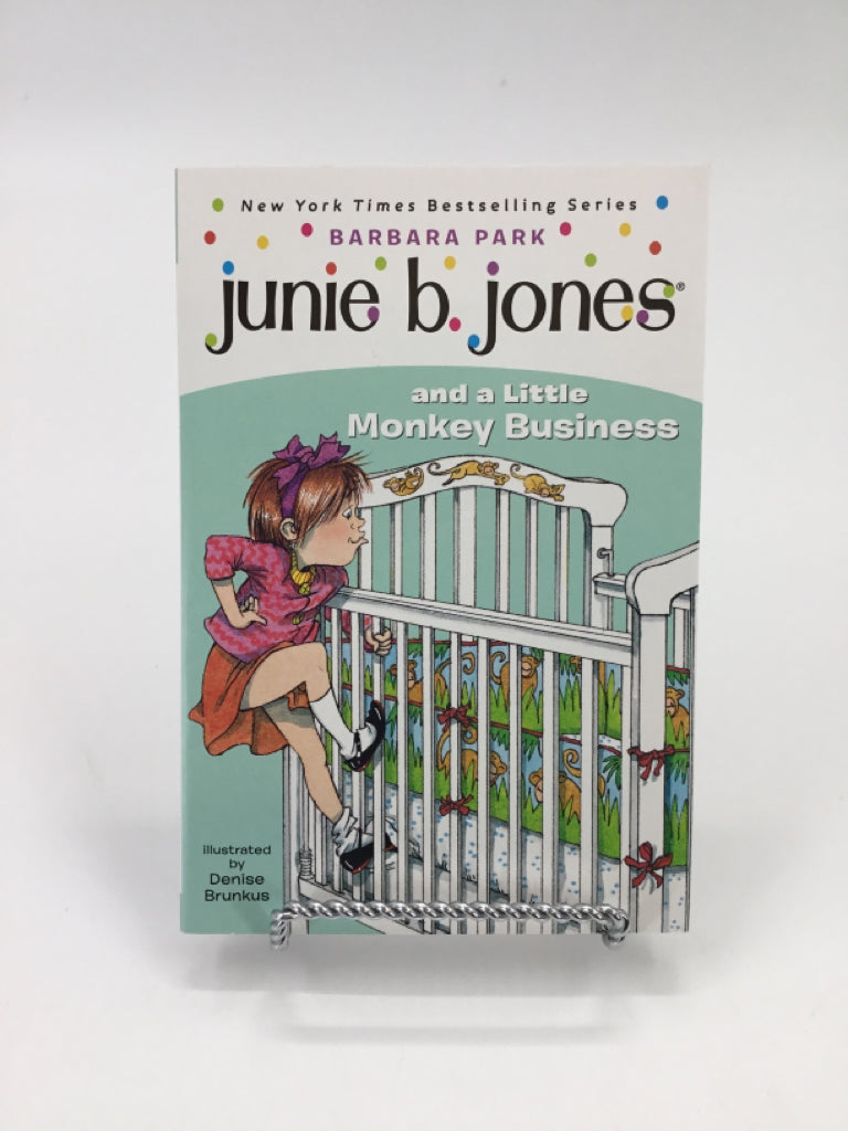Junie B. Jones and a Little Monkey Business Paperback Book