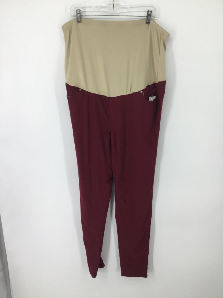 oh! mamma Size XXL Cotton Blend Pants