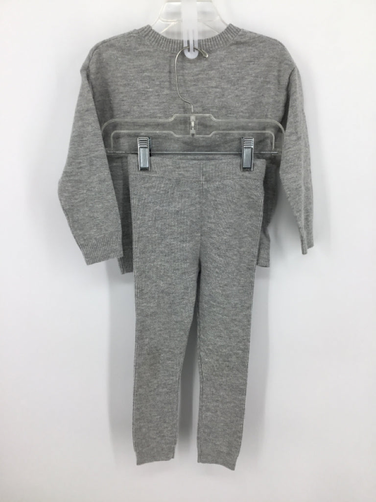 Cat & Jack Child Size 3 Gray Solid Sweater - boys