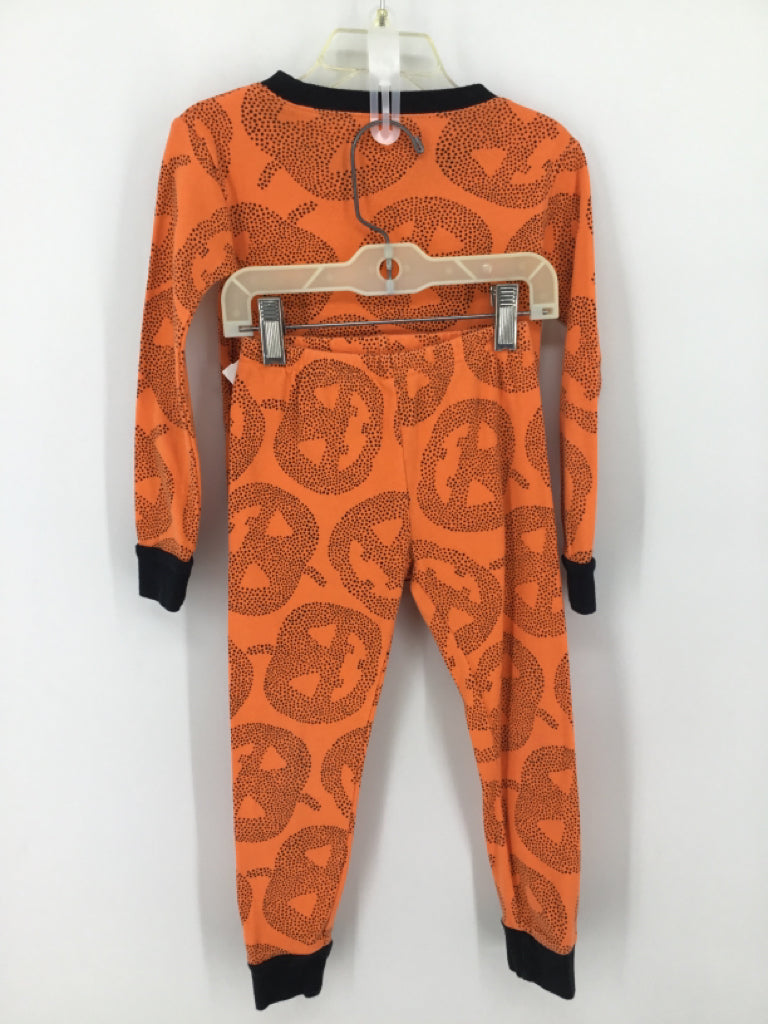 Carter's Child Size 4 Orange Halloween Pajamas