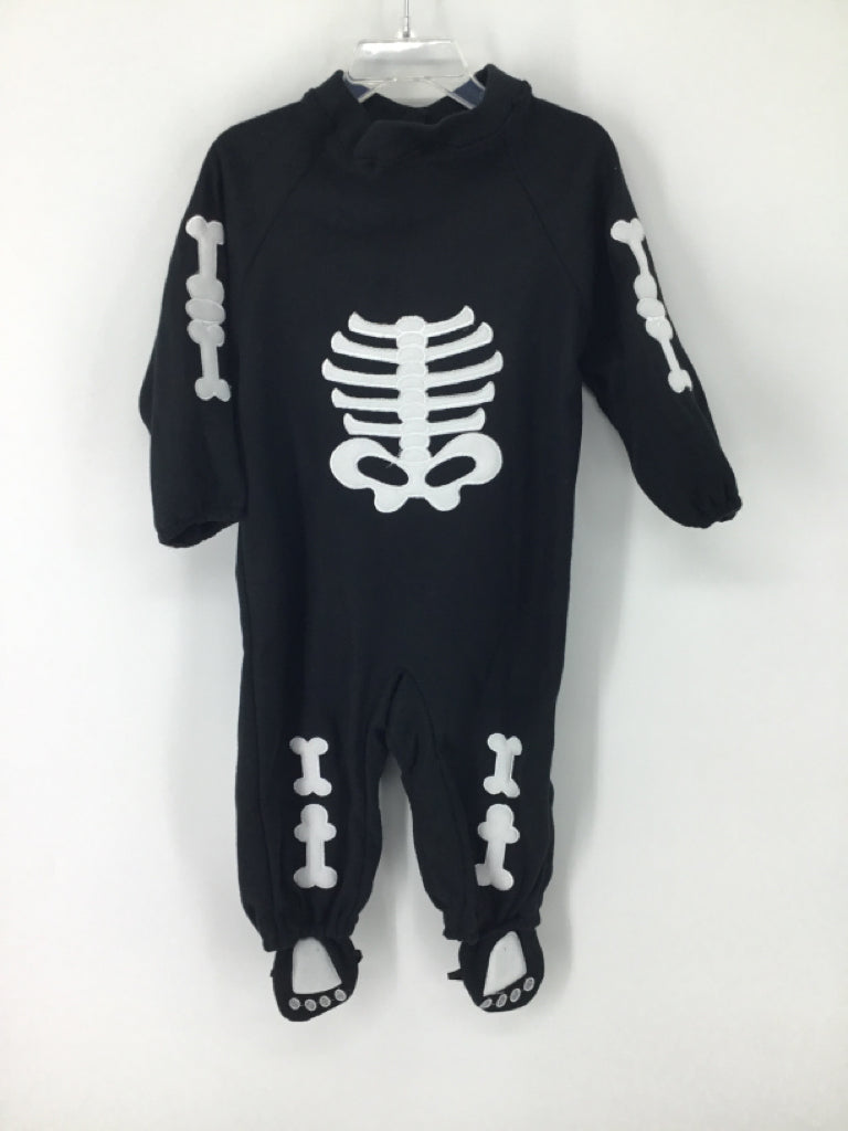 Rubies Child Size 12-24 Months Black Skeleton Halloween Costume