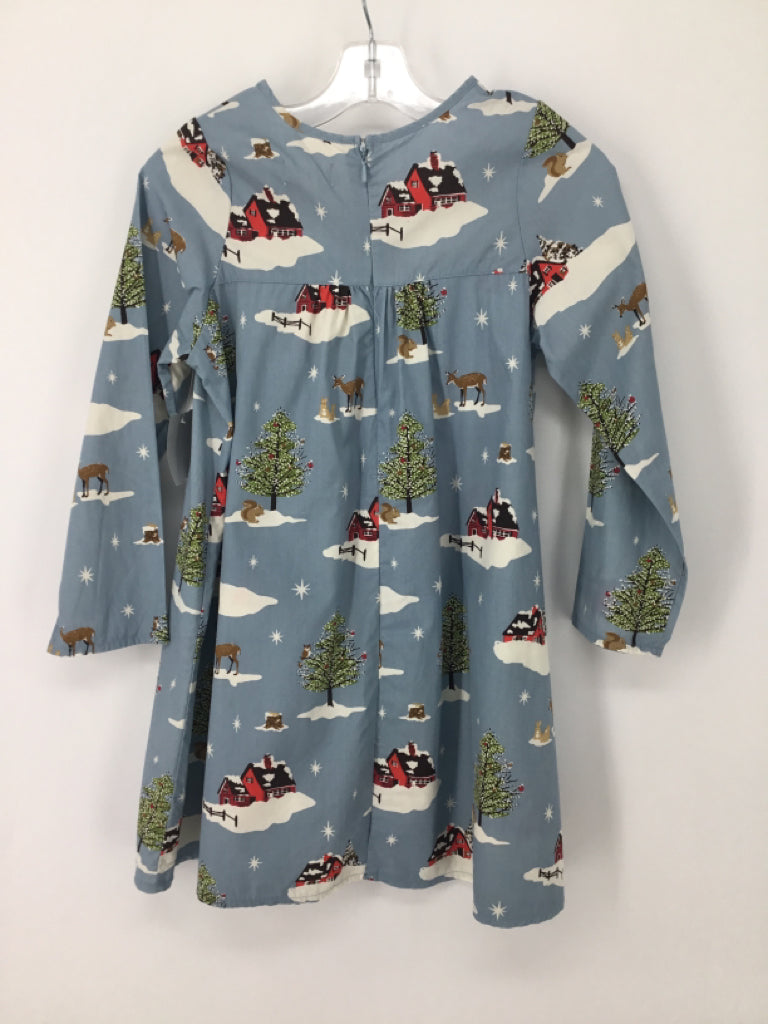 Happy by Pink Chicken Child Size 8 Blue Dress - girls