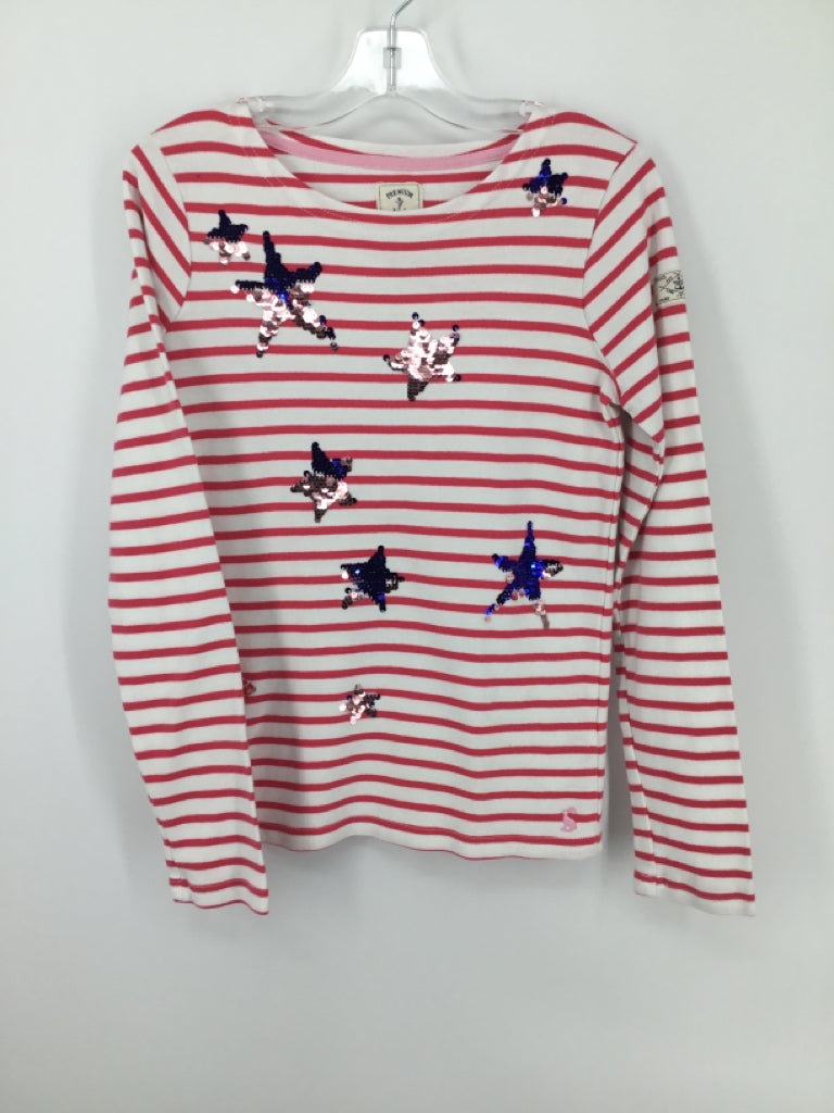 Joules Child Size 11 Red Stars & Stripes