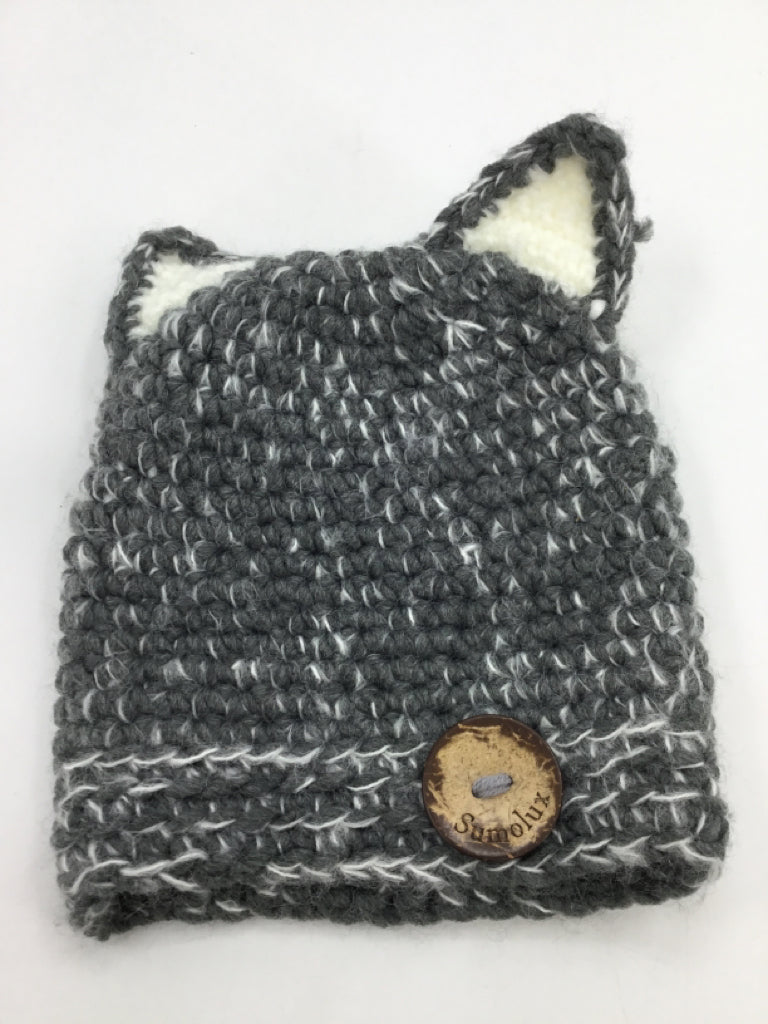 brandless Child Size 24 Months Gray Hats - girls