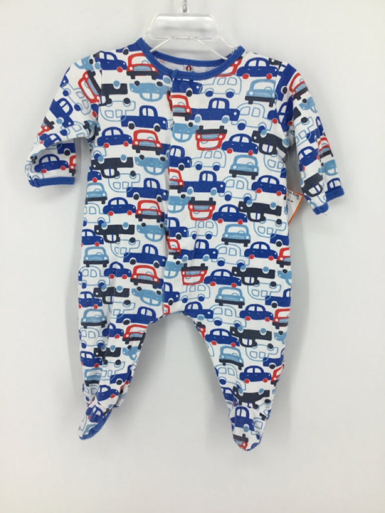E=MC2 by Magnetic Me Child Size 6 Months Blue Sleepers